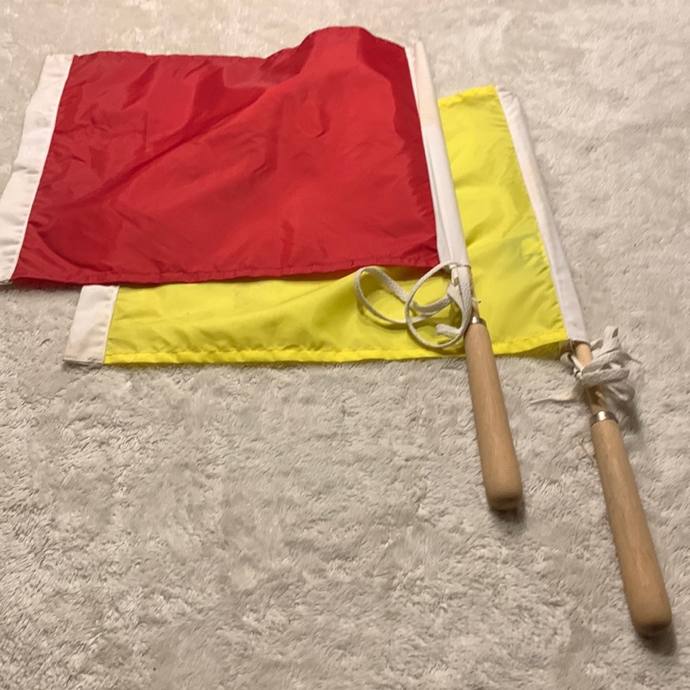 Soccer flags